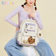 Kouyi Trick and Treat Party Backpack for Women 2025 New Cute High-Pretty Ins School Bag Junior High School Girl Bai Yanzi