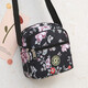 New spring bag fabric crossbody bag coin purse mini small crossbody bag women's mobile phone bag three pull small handbag Yunzhi 2016 black