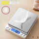 High-precision electronic scale, accurate kitchen scale, small gram scale, household 0.01g baking scale, gram scale, food scale, gold jewelry scale, traditional Chinese medicine tea scale, pharmacy special scale, battery model 3000g/0.1g + free double tray + waterproof sticker