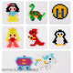 MPPMCK Agua Mist Magic Bead Diy Pin Bean Set Handmade Handmade Toys 'Ideas de regalos de 8º y 12 cumpleaños [Caja de color] Estilo de niños: 16 colores 2200 Píldoras +