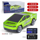 
Yunya 1-64 mini alloy off-road remote control car with headlights and rear headlights indoor desktop small toy car 8cm green cybo pickup truck 61 Children's Day gift boy