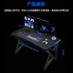 Quanpinwu computer desk desktop e-sports table game double desk desk workbench home bedroom long table and chairs