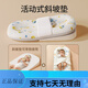 Tile bed-in-bed crib for newborns to sleep, anti-jumping and vomiting, uterus bionic bed, a safe sleeping tool, fantasy AB surface shaping bed + anti-vomiting pad