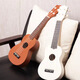 Yamaha 23-Zoll-Ukulele-Kinder-Cartoon Netter kleiner Gitarre Uklili Anfänger Musikinstrument für Männer und Frauen 21-Zoll + Accessoires (Farbnoten) 21-Zoll