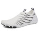 Zi Jiafu outdoor sea and river shoes beach shoes swimming wading shoes quick-drying yoga shoes fitness snorkeling fishing men's and women's shoes white 36