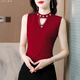 Arctic Velvet (Bejirog) ärmelloses T-Shirt Top Mint Mambo Vest Hosentender Frühling und Sommer Neuanzug Jacke Faden Neues chinesisches Stil Shirt 122 Ingwer M Empfohlen 80-95 Jin [Jin entspricht 0,5 kg]