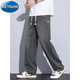 Sitio web oficial de A21FUNB Primavera y verano 2025 Spring and Summer Nuevo patrón de cielo estrellado Los jeans de mezclilla recta hacen