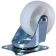 Erzhi Universal Wheel Caster Orientiert mit Bremsrad 1 2 3-Zoll-Ausfallmöbel kleines Radfußböden Minirad 9214-65C2,5 Zoll ausgerichtet 2 Packung
