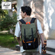 Herschel Canada Hexing Ecopro große Kapazitätsreisen im Freien im Freien im Freien im Outdoor-Computertaschen Rucksack Deep Forest Green_Laudy Gray-Brown_Classic Black (La_pro) 28 Liter