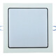 厨房老式卡扣方形开孔17x17/20x20卫生间厕所浴室防水30x30厨卫灯 开孔范围1517厘米12w白光