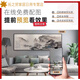 现代简约客厅装饰画几何抽象沙发背景墙挂画黑白艺术三联画壁画 G6198四季花园A 30*40/30*40/30*40