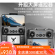 兽无人机带屏液晶遥控器无人机高清航拍遥控飞机小学生飞行器儿童玩具 三块电池三摄3.5英寸屏幕高清航