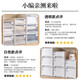 HDKJ Interactive Space (HDKJ) Aufbewahrungsbox-Schubladenstyle-Startbox Plastik Kunststoff Transparent Kleidungs ​​Organizer Kleidung Unterwäsche Aufbewahrungsbox C3523 Deep 45 Breite 35 Höhe 23 transparent ein Pack
