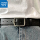 Jeanswest ins young men's and women's unisex pin buckle belt men's Korean style simple, durable, trendy and versatile jeans belt