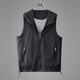 Neue Weste für Frauen im Frühling, Sommer und Herbst, Licht, modisch, locker und lässig, groß, hochgröße, ärmellose und Pferdeclipjacke, Khaki, dünn M 100-120jin [Jin ist 0,5 kg]