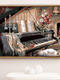 Sweet Miaomiao High-Difficulty Piano Family Digital Oil Painting DIY PEINTURE-PEINTURE FILLE PEINTURE LUMIRES First dans le salon Décoration Peinture ZL693 Villa de loi