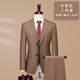 
TPZBWG high-end brand suit suit set for men 2025 new business casual groom dress formal three-piece set dark blue two-piece set M 95-105Jin[Jin equals 0.5 kg]