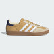 Adidas (adidas) Clover Casual Schuhe Herrenschuhe 2025 Sommer neue Sportschuhe Gazelle Wüsteschuhe Anti-Schlupf-Leichtgewichtsschuhe Ji3523 Hafer Farbe/Weiß/Hidden Blue 40
