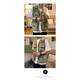 
Working vest for men and women in summer thin multi-pocket vest sleeveless vest for men and women in summer versatile functional style and jacket trend National trend-M2013 [Green] 3XL