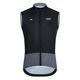 Quick-drying vest team version cycling jersey men's windproof cycling vest rainproof waterproof breathable sportswear black PAS vest XS