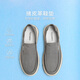 
Tianmeiyi men's shoes with one foot lazy shoes durable casual and comfortable outside wear men's cloth shoes 2025 summer gray 42