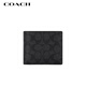 Entraîneur (entraîneur) [Brand Direct Supply] Men de cartes de portefeuille pliant pour hommes Cadeaux en cuir Cadeaux en cuir pour petit ami