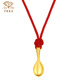 
Chinese jewelry gold pendant foot gold baby gold jewelry gold spoon gold spoon baby birth gift 100 days birthday gift