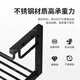 波彼（BOBI）台上盆小户型陶瓷洗手盆洗脸盆单盆阳台挂墙式简易洗漱池镜子支架 4837盆+单层支架+镜面+龙头套装
