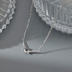 Laomiao 925 Collar anudado de plata esterlina para mujeres con diseño de nicho 2025 Collar de lujo de cadena de clavícula NUEVA COLLA DE LUXURY 925