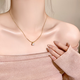 Fat Donglai's same style pearl necklace pendant style light luxury French pearl necklace women's niche accessories necklace 20 pearl necklace