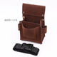 Meikejie carpentry nail pocket nail waist bag carpentry special tool bag multifunctional bag wear-resistant thickened construction site carpenter waist pocket brown thickened large size + belt