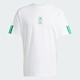 Adidas short-sleeved T-shirt men's summer new NEO sportswear knitted breathable round neck half-sleeved top HC9717 pure cotton JM6473 white S
