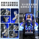 奥克斯按摩椅4D加长双SL导轨机械手家用全身多功能太空舱揉捏智能电动沙发按摩器送爸爸妈妈父母亲节礼物 829升级款克里斯灰