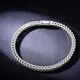 Platinum bracelet men's boutique PT950 platinum keel bracelet, wide, thick, fashionable and elegant, no invoice, gold weight 27.01g, length 16.5cm