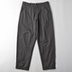 Muji mismos pantalones casuales para hombres en pantalones de patio ancho de verano pantalones de harén japoneses heterosexuales hombres longitud casual 6626 gris 28