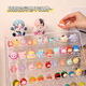 MPPMCK cutesy storage box display box mini toy blind box storage rack small ornaments display rack acrylic transparent single layer cutesy storage rack only 1 grid 1*1*1cm
