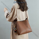 
ANYSMIC Bag Women's Bag Luxury Brand Shoulder Bag Women's Armpit Bag 2025 New versatile Commuter Bucket Bag Women's Caramel Color