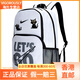 NIKE [customized bag] 3BRAND series letter printing Polyester (polyester fiber) Backpack Backpack Shoulders Laughing Cat