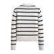 
Navigare Italian Sailing Women's Cardigan 2025 Autumn New Comfortable Skin-friendly Cardigan Sweater Casual Knit Sweater Technology White and Black L