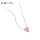 
GAONAS high nasal pink love necklace FX12596 pink