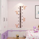 
Cartoon height wall sticker 3d three-dimensional acrylic children's room wall mural painting baby measuring ruler can be removed without damaging the wall 3879 rabbit height sticker - coffee + skin color + pink Small