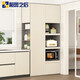 
Creamy kitchen storage high cabinet side cabinet integrated electrical seasoning storage cabinet multi-function cupboard 8G328 style 11150*600*2300