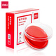 80 mm transparente redonda de plataforma de secado rápido de sellado suministros de oficina rojo 9863 plástico redonda rojo rojo