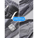 Sieben Wolf Ice Seidenjeans Männer losen 2025 Neues Laiber Flexible Taille Wide Legs lässige dünne lange Hosen Herren Sommer 1048 = Schwarz M 100-110jin [Jin gleich 0,5 kg]
