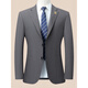 Ankündigung Vogel Maulbeerbeere Seide Dünne Anzug Leichte Luxus -Single West Jacke Spring Business Casual Color Slim Anzug 6630 Hellbraun S 165/84