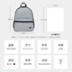 耐克（NIKE）双肩包男女学生双肩背包书包休闲小背包女正品CU2574-010官方旗舰 烟灰字母印花 CQ0265-057 25×12×32cm