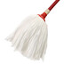 Clcey wasserabsorbierende Mop-nicht gewebter Haushalt altmodischer Ersatzkopf Ein-Drag-Einstufe Wohnzimmer rundem Moppkopf 1 Pole 1 Kopf gute Frau 3271