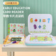 La nouvelle machine de lecture Smart Point de Le Tongtong 100 chinois et anglais Early Education Machine Learning Audio Puteal Reading Toys Card à 100 faces [boîte de couleur] pour la peinture Brush