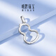 Ming brand jewelry platinum gourd pendant Pt950 platinum Fulu pendant necklace gift for women BFC0099 platinum pendant about 1.97 grams