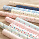 G LUXOME small fresh floral student bag book cover book paper Valentine's day Christmas decoration DIY handmade paper gift wrapping paper birthday gift paper 14069 (10 pictures) [52x75cm]
